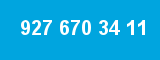 927 670 34 11